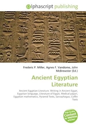 Immagine del venditore per Ancient Egyptian Literature venduto da BuchWeltWeit Ludwig Meier e.K.