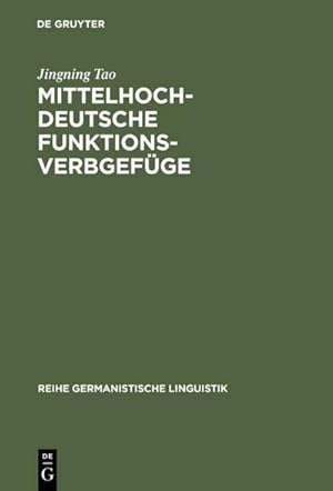 Seller image for Mittelhochdeutsche Funktionsverbgefge for sale by BuchWeltWeit Ludwig Meier e.K.