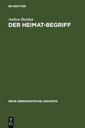 Seller image for Der Heimat-Begriff for sale by BuchWeltWeit Ludwig Meier e.K.