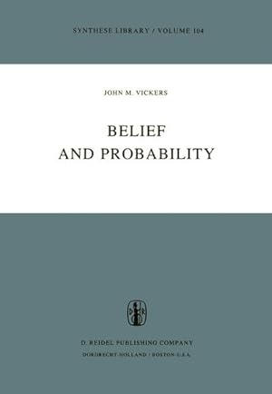 Imagen del vendedor de Belief and Probability a la venta por BuchWeltWeit Ludwig Meier e.K.