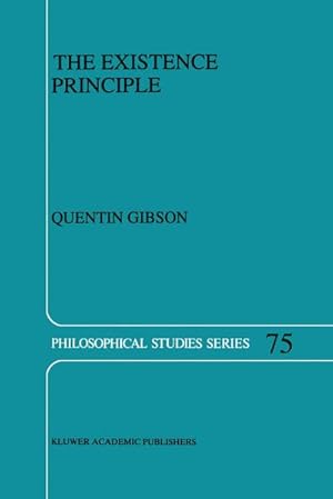 Seller image for The Existence Principle for sale by BuchWeltWeit Ludwig Meier e.K.