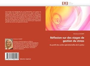 Image du vendeur pour Rflexion sur des stages de gestion du stress mis en vente par BuchWeltWeit Ludwig Meier e.K.