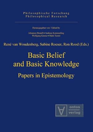Imagen del vendedor de Basic Belief and Basic Knowledge a la venta por BuchWeltWeit Ludwig Meier e.K.