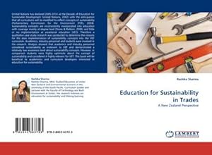 Imagen del vendedor de Education for Sustainability in Trades a la venta por BuchWeltWeit Ludwig Meier e.K.