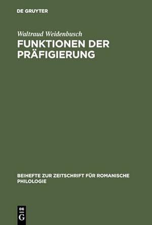 Seller image for Funktionen der Prfigierung for sale by BuchWeltWeit Ludwig Meier e.K.