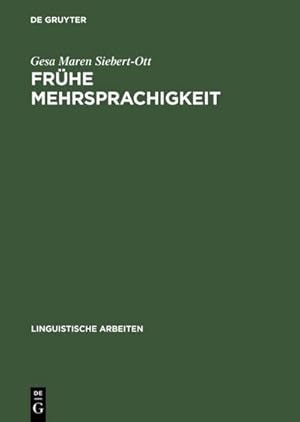 Image du vendeur pour Frhe Mehrsprachigkeit mis en vente par BuchWeltWeit Ludwig Meier e.K.