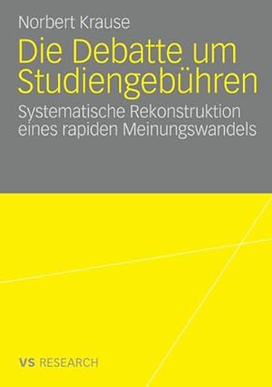 Seller image for Die Debatte um Studiengebhren for sale by BuchWeltWeit Ludwig Meier e.K.