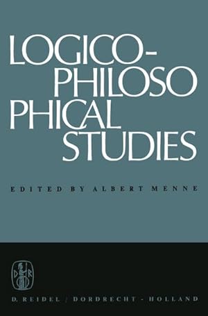 Seller image for Logico-Philosophical Studies for sale by BuchWeltWeit Ludwig Meier e.K.