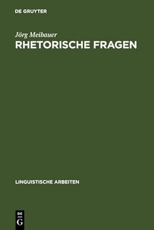 Immagine del venditore per Rhetorische Fragen venduto da BuchWeltWeit Ludwig Meier e.K.