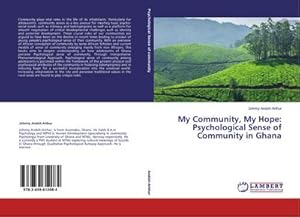 Seller image for My Community, My Hope: Psychological Sense of Community in Ghana for sale by BuchWeltWeit Ludwig Meier e.K.