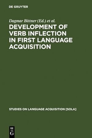 Bild des Verkufers fr Development of Verb Inflection in First Language Acquisition zum Verkauf von BuchWeltWeit Ludwig Meier e.K.