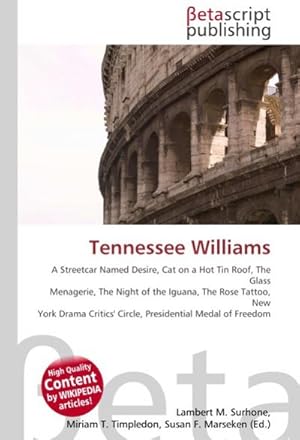 Seller image for Tennessee Williams for sale by BuchWeltWeit Ludwig Meier e.K.