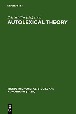 Seller image for Autolexical Theory for sale by BuchWeltWeit Ludwig Meier e.K.