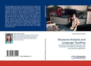 Seller image for Discourse Analysis and Language Teaching for sale by BuchWeltWeit Ludwig Meier e.K.