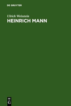 Bild des Verkufers fr Heinrich Mann zum Verkauf von BuchWeltWeit Ludwig Meier e.K.