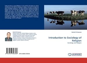 Seller image for Introduction to Sociology of Religion for sale by BuchWeltWeit Ludwig Meier e.K.