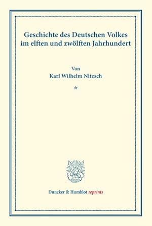 Immagine del venditore per Geschichte des Deutschen Volkes bis zum Augsburger Religionsfrieden. venduto da BuchWeltWeit Ludwig Meier e.K.