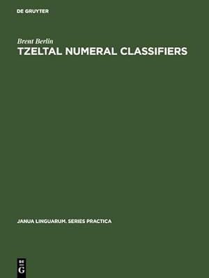 Image du vendeur pour Tzeltal numeral classifiers mis en vente par BuchWeltWeit Ludwig Meier e.K.