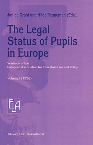 Image du vendeur pour The Legal Status of Pupils in Europe mis en vente par BuchWeltWeit Ludwig Meier e.K.