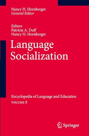 Image du vendeur pour Language Socialization mis en vente par BuchWeltWeit Ludwig Meier e.K.