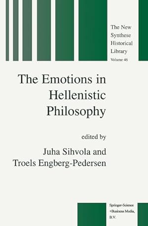 Seller image for The Emotions in Hellenistic Philosophy for sale by BuchWeltWeit Ludwig Meier e.K.