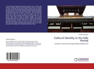 Seller image for Cultural Identity in the Edo Period for sale by BuchWeltWeit Ludwig Meier e.K.