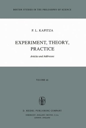 Immagine del venditore per Experiment, Theory, Practice venduto da BuchWeltWeit Ludwig Meier e.K.