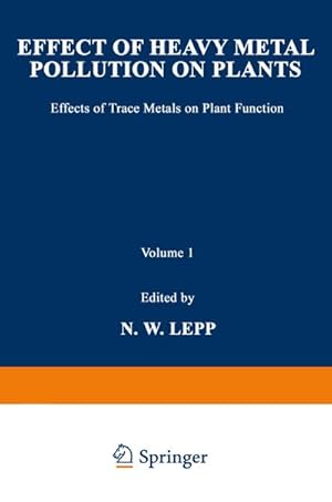 Seller image for Effect of Heavy Metal Pollution on Plants for sale by BuchWeltWeit Ludwig Meier e.K.