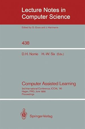 Seller image for Computer Assisted Learning for sale by BuchWeltWeit Ludwig Meier e.K.