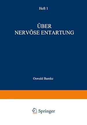 Seller image for ber Nervse Entartung for sale by BuchWeltWeit Ludwig Meier e.K.