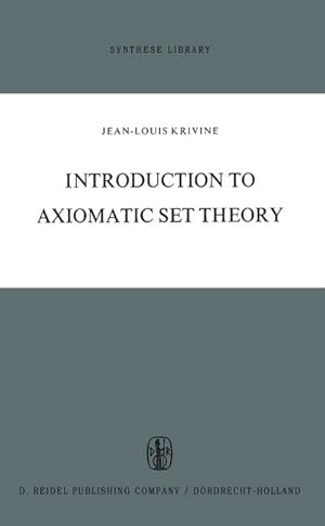 Imagen del vendedor de Introduction to Axiomatic Set Theory a la venta por BuchWeltWeit Ludwig Meier e.K.