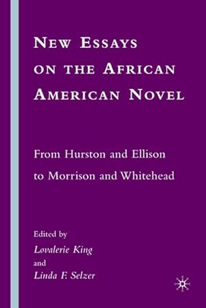 Bild des Verkufers fr New Essays on the African American Novel zum Verkauf von BuchWeltWeit Ludwig Meier e.K.