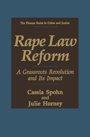 Seller image for Rape Law Reform for sale by BuchWeltWeit Ludwig Meier e.K.