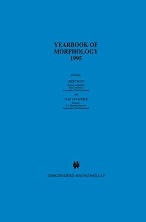 Seller image for Yearbook of Morphology 1995 for sale by BuchWeltWeit Ludwig Meier e.K.