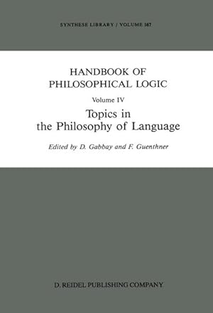 Seller image for Handbook of Philosophical Logic for sale by BuchWeltWeit Ludwig Meier e.K.