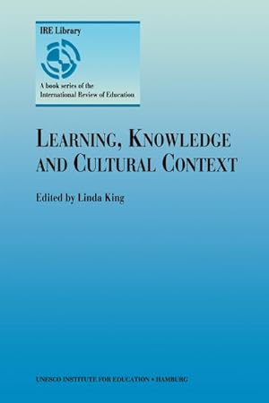 Seller image for Learning, Knowledge and Cultural Context for sale by BuchWeltWeit Ludwig Meier e.K.