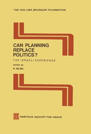 Seller image for Can Planning Replace Politics? for sale by BuchWeltWeit Ludwig Meier e.K.