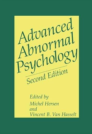 Seller image for Advanced Abnormal Psychology for sale by BuchWeltWeit Ludwig Meier e.K.