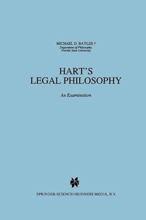 Image du vendeur pour Hart's Legal Philosophy mis en vente par BuchWeltWeit Ludwig Meier e.K.