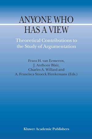 Immagine del venditore per Anyone Who Has a View venduto da BuchWeltWeit Ludwig Meier e.K.