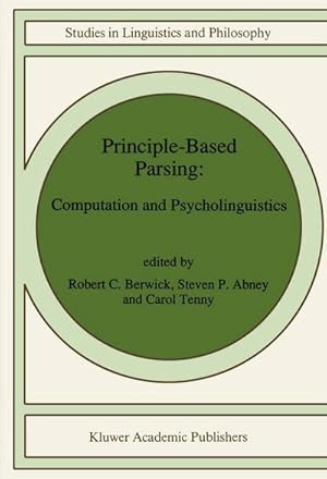 Seller image for Principle-Based Parsing for sale by BuchWeltWeit Ludwig Meier e.K.