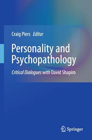 Seller image for Personality and Psychopathology for sale by BuchWeltWeit Ludwig Meier e.K.