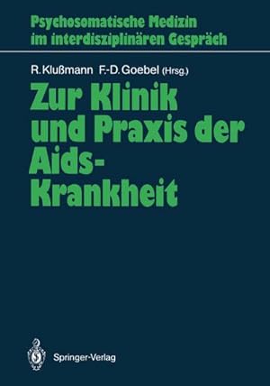 Immagine del venditore per Zur Klinik und Praxis der Aids-Krankheit venduto da BuchWeltWeit Ludwig Meier e.K.
