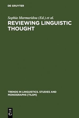 Imagen del vendedor de Reviewing Linguistic Thought a la venta por BuchWeltWeit Ludwig Meier e.K.