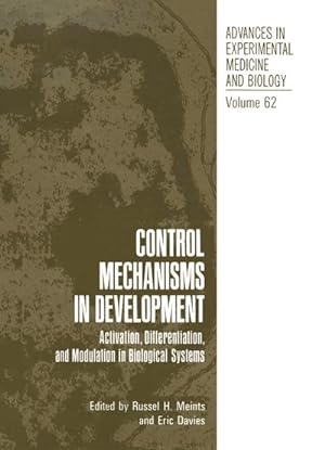 Seller image for Control Mechanisms in Development for sale by BuchWeltWeit Ludwig Meier e.K.
