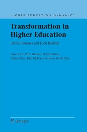 Bild des Verkufers fr Transformation in Higher Education zum Verkauf von BuchWeltWeit Ludwig Meier e.K.