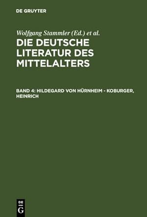 Image du vendeur pour Hildegard von Hrnheim - Koburger, Heinrich mis en vente par BuchWeltWeit Ludwig Meier e.K.