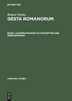 Imagen del vendedor de Gesta Romanorum a la venta por BuchWeltWeit Ludwig Meier e.K.