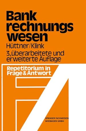 Seller image for Bank-Rechnungswesen for sale by BuchWeltWeit Ludwig Meier e.K.