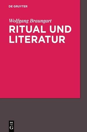 Seller image for Ritual und Literatur for sale by BuchWeltWeit Ludwig Meier e.K.